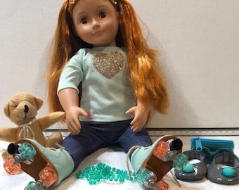 Our Generation Doll w/ accessories 18”