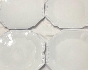 Fatto A Mano Made in Italy Ceramic 11” Plates - 4 each