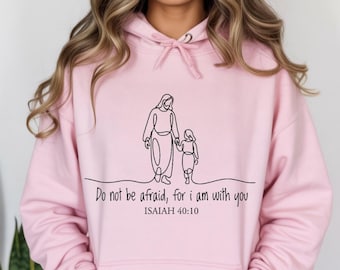 Isaiah 40:10 SVG PNG, Jesus Holding Child Line Art