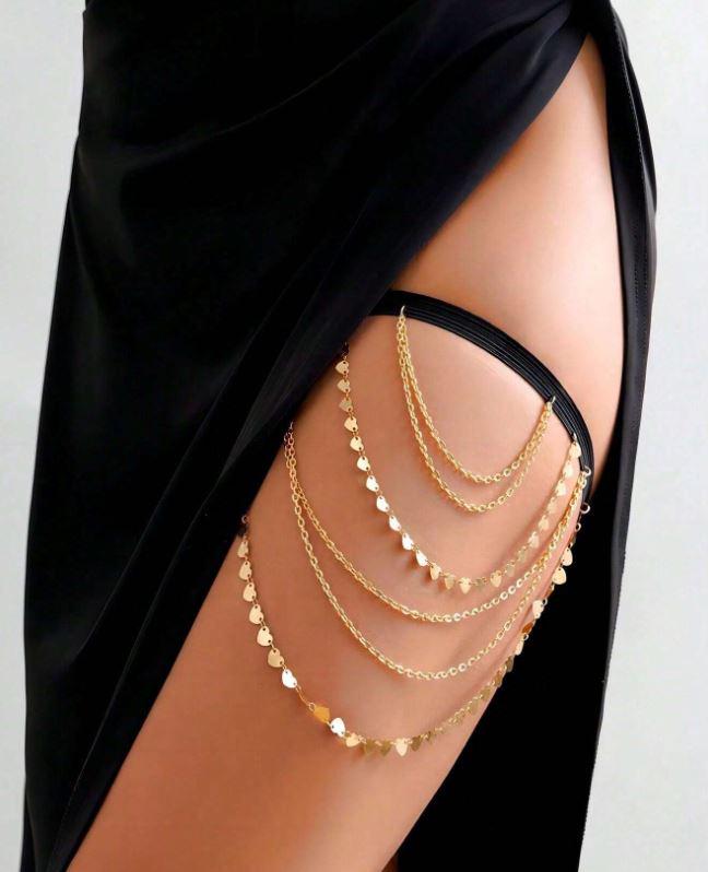 Gold Garter Belt Jewelry - Etsy