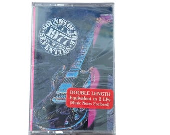 Time Life Sounds of the Seventies 1977 Cassette Tape Sealed Double Length Vtg