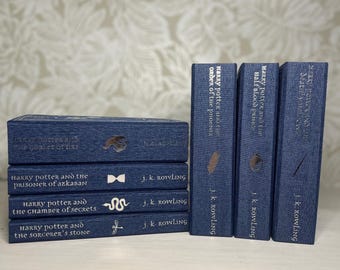 Harry Potter Rebound Book Set · Luxury Custom Hardcovers · Collector Edition