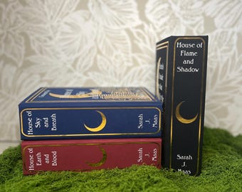 Crescent City Rebound Set • Custom Hardcovers • Full Series or Individual Volumes • Fantasy Collector Edition • Sarah J. Maas