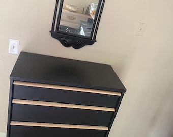 Black Matte Dresser