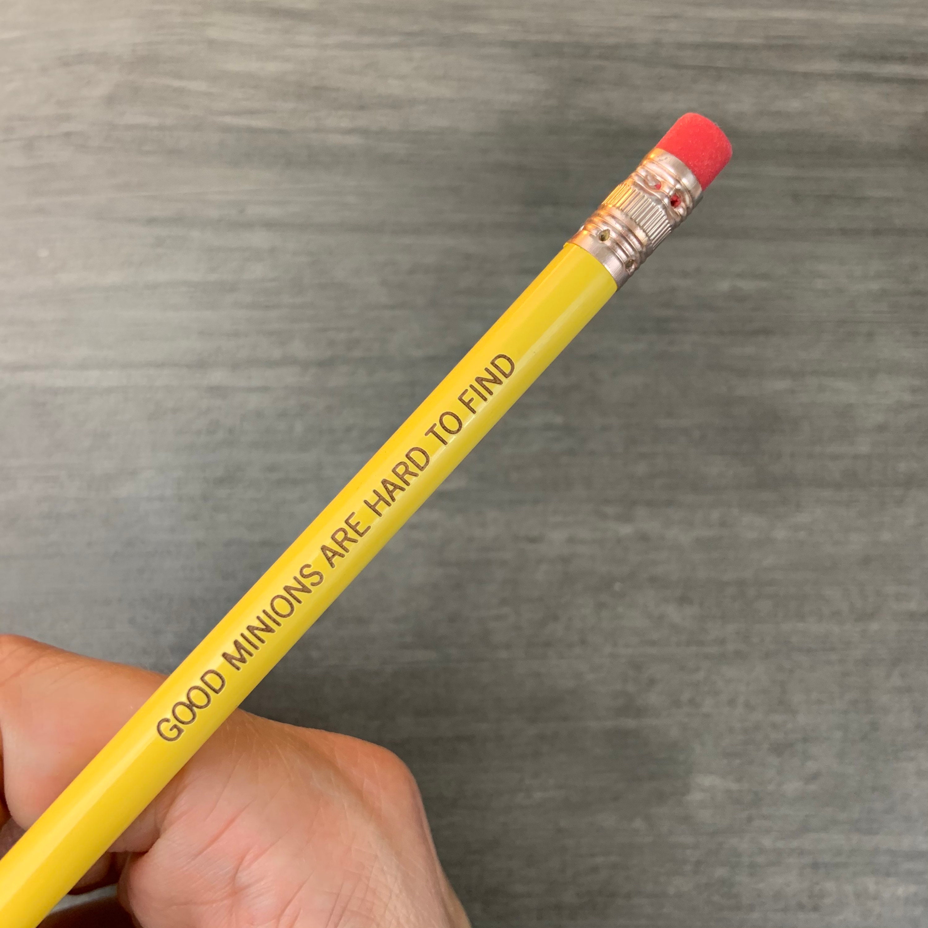 Minions Wooden Pencils School Supplies Pencils Party Favors 