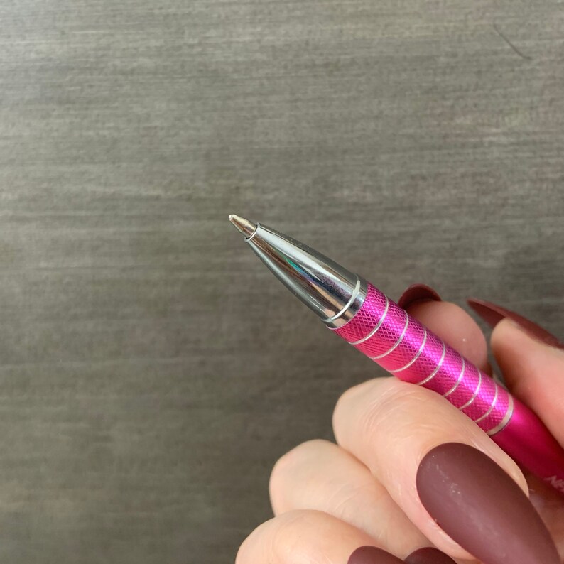 Nevertheless She Persisted Hot Pink Stylus Pen. Black Ink Etsy