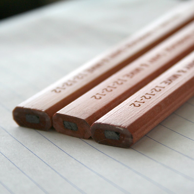 100 Bulk order custom carpenter pencils 100 personalized Etsy