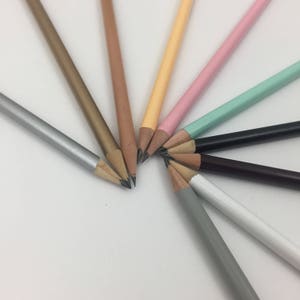 Custom pencil set of 12. personalized pencil set. teacher appreciation week gift. back to school. image 5