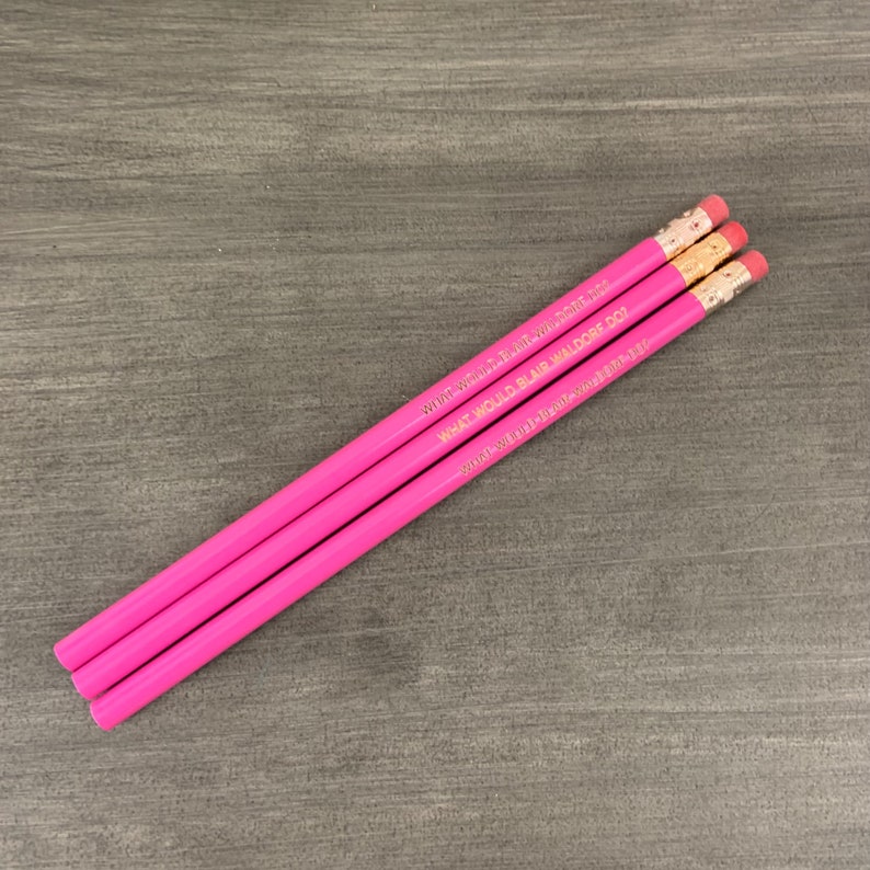 what would blair waldorf do 6 pencils in pink image 3