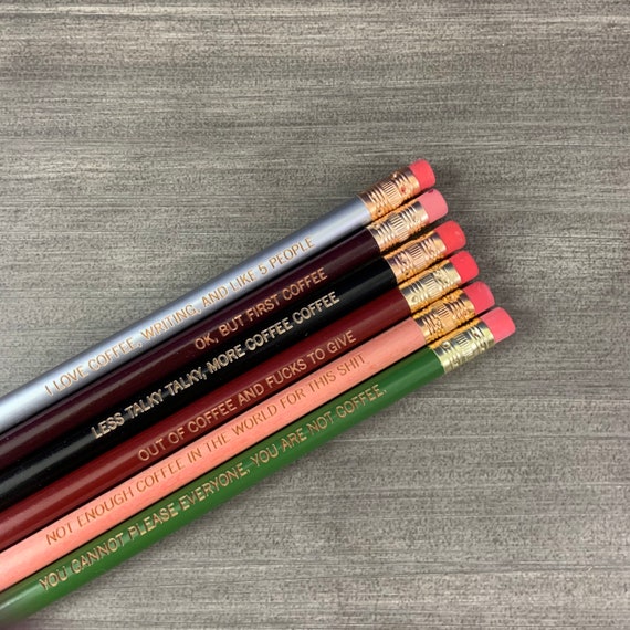 Coffee Pencil Set