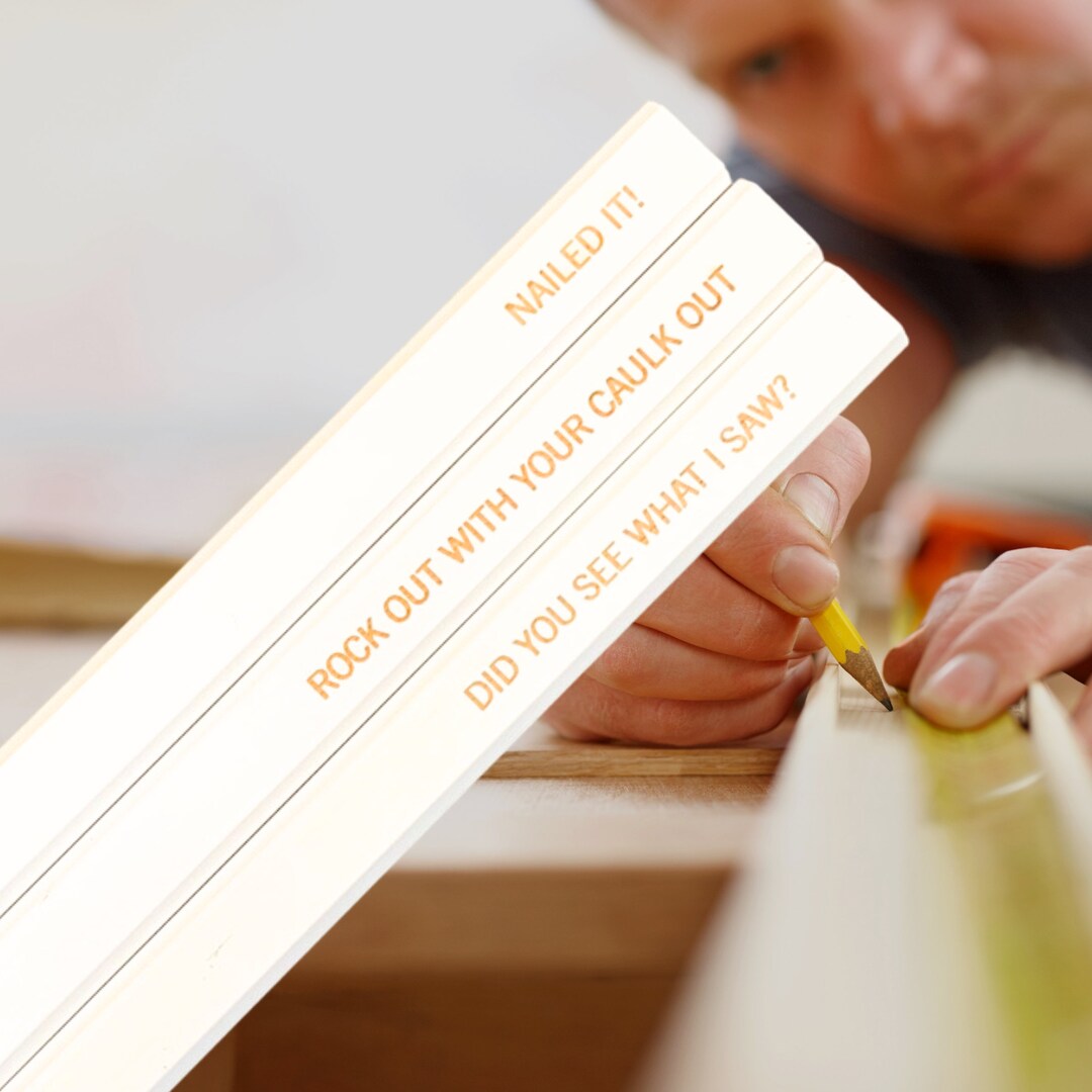 Dad Jokes Carpenter Pencils. Fathers Day Carpenter Gift Under Etsy