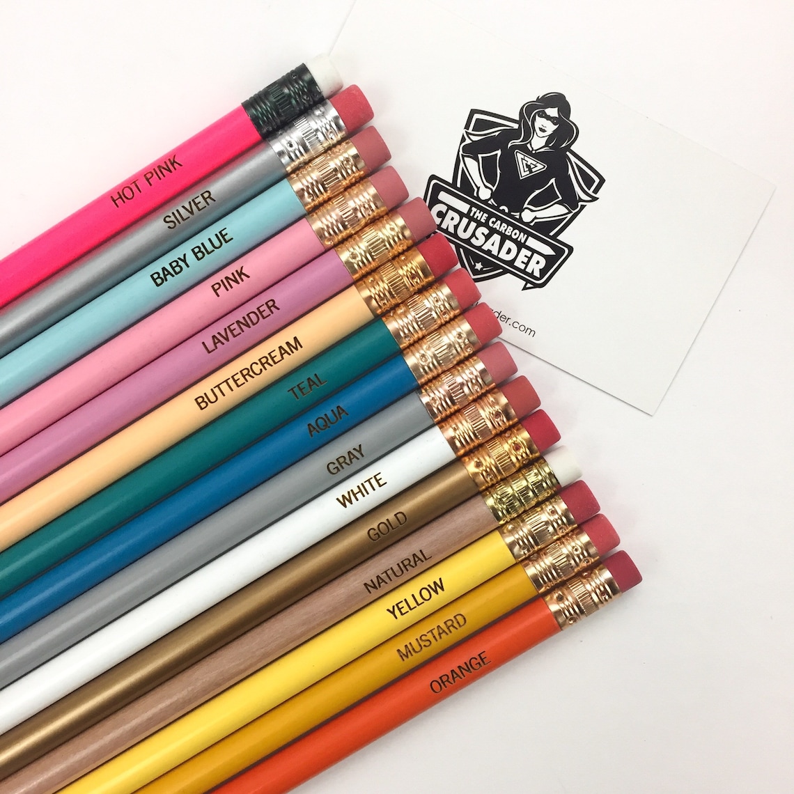 180 Custom Personalized Pencils Bulk Order. Perfect for Etsy