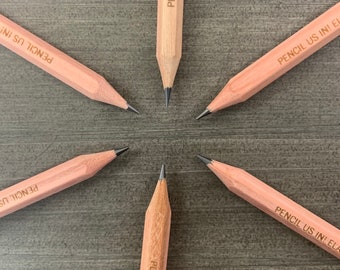 custom engraved  golf pencils set of 100. save the date wedding pencils! bulk golf pencils.