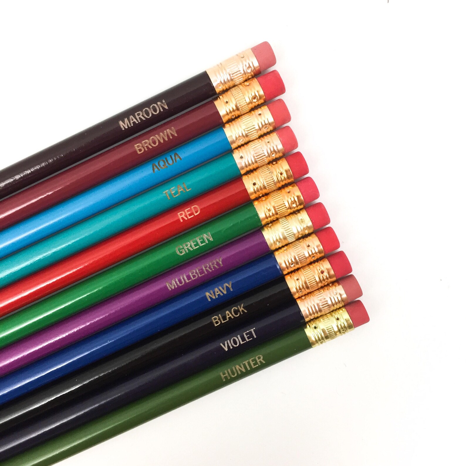 180 Custom Personalized Pencils Bulk Order. Perfect for Etsy