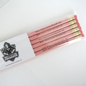 You magnificent motherfvcker pencils in SILVER. BFF pencils. MATURE profanity. grad week gifts. image 7