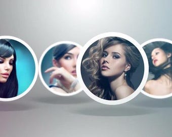 Modern Photo Logo Reveal | Smooth Rotate Animation AE Template |Clean Corporate Logo Opener