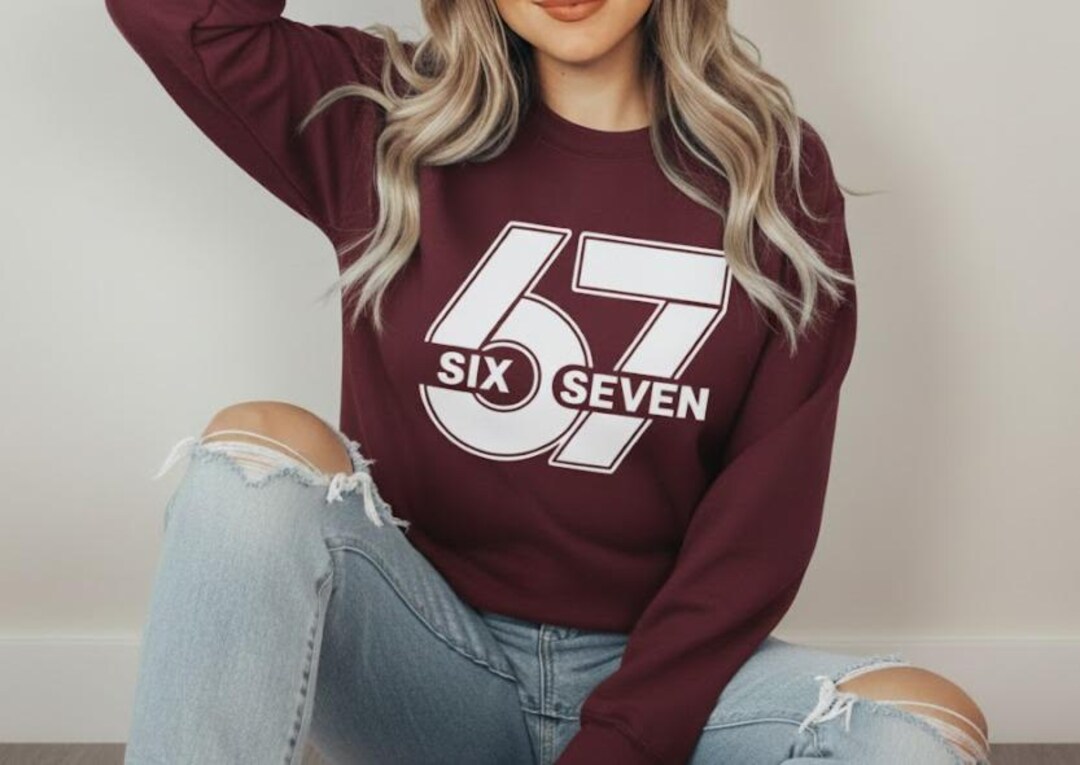 Collection 67 Retro 67 Sweatshirt, Custom Year Tee, Vintage Style Sports Jumper Gift ...