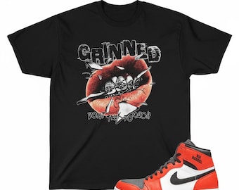 Maglietta grafica GRINNED Shattered Glass – Maglietta abbinata alle sneaker