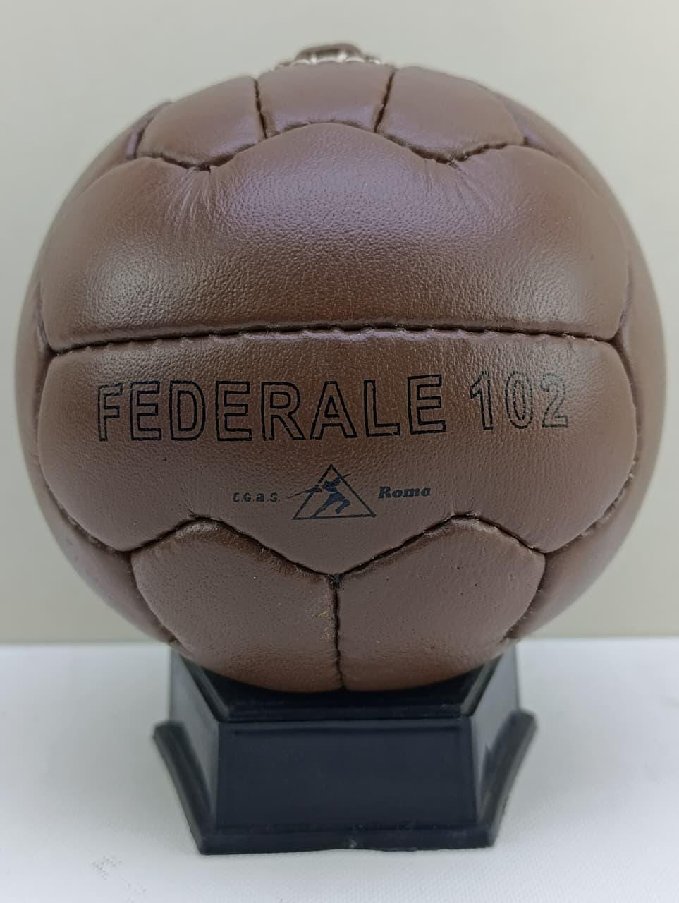 Vintage Mini Soccer Ball Set | 1930-1966 World Cup, Leather