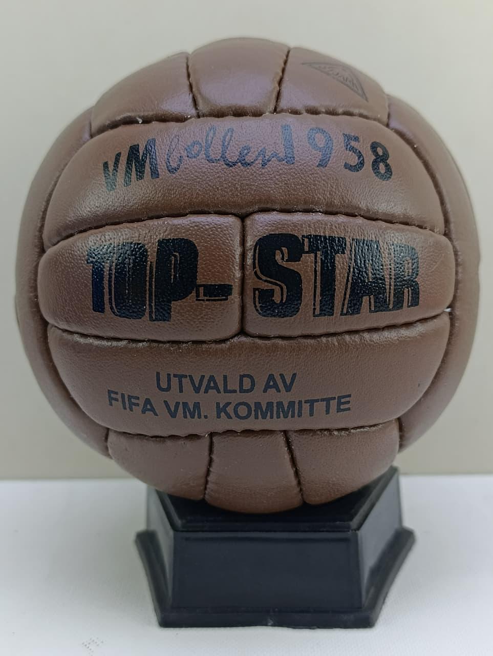 Vintage Mini Soccer Ball Set | 1930-1966 World Cup, Leather