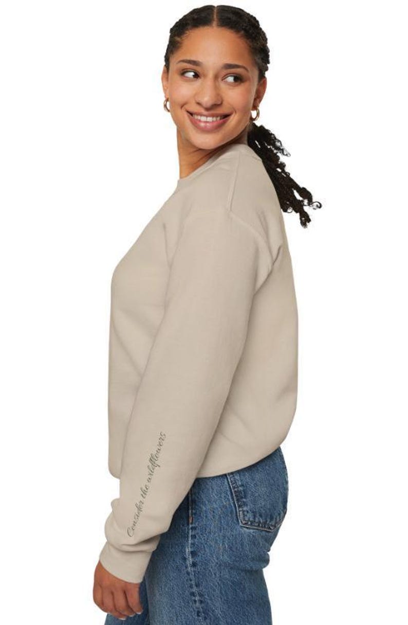 Aquarell Pferd Sweatshirt Rundhalsausschnitt Cowgirl Stil Western ästhetik Pferdekunst Barn Wear Cotton Poly Pullover Pferdeliebhaber Design Bild 6