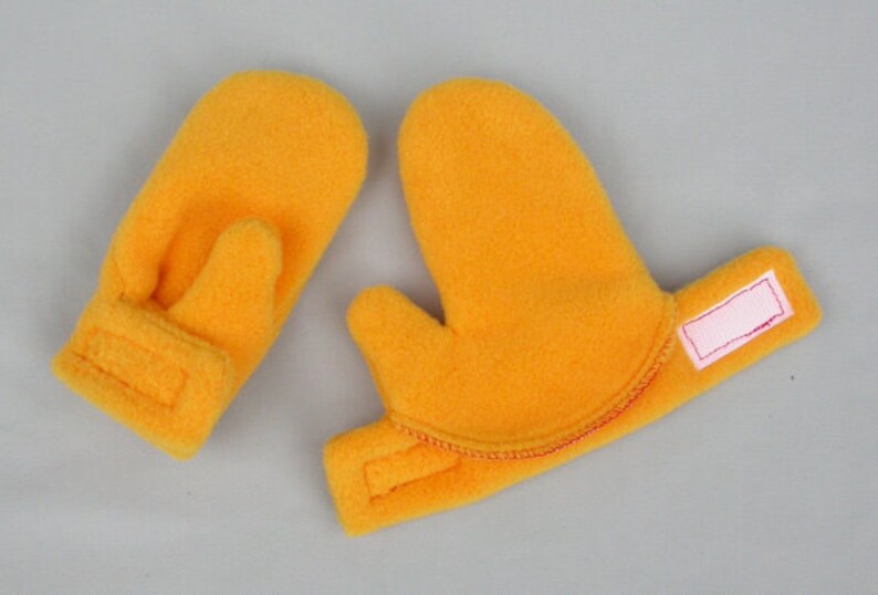 MITTENS by Baby Polar Gear STAY ON Warm Polartec 200 wrap Etsy