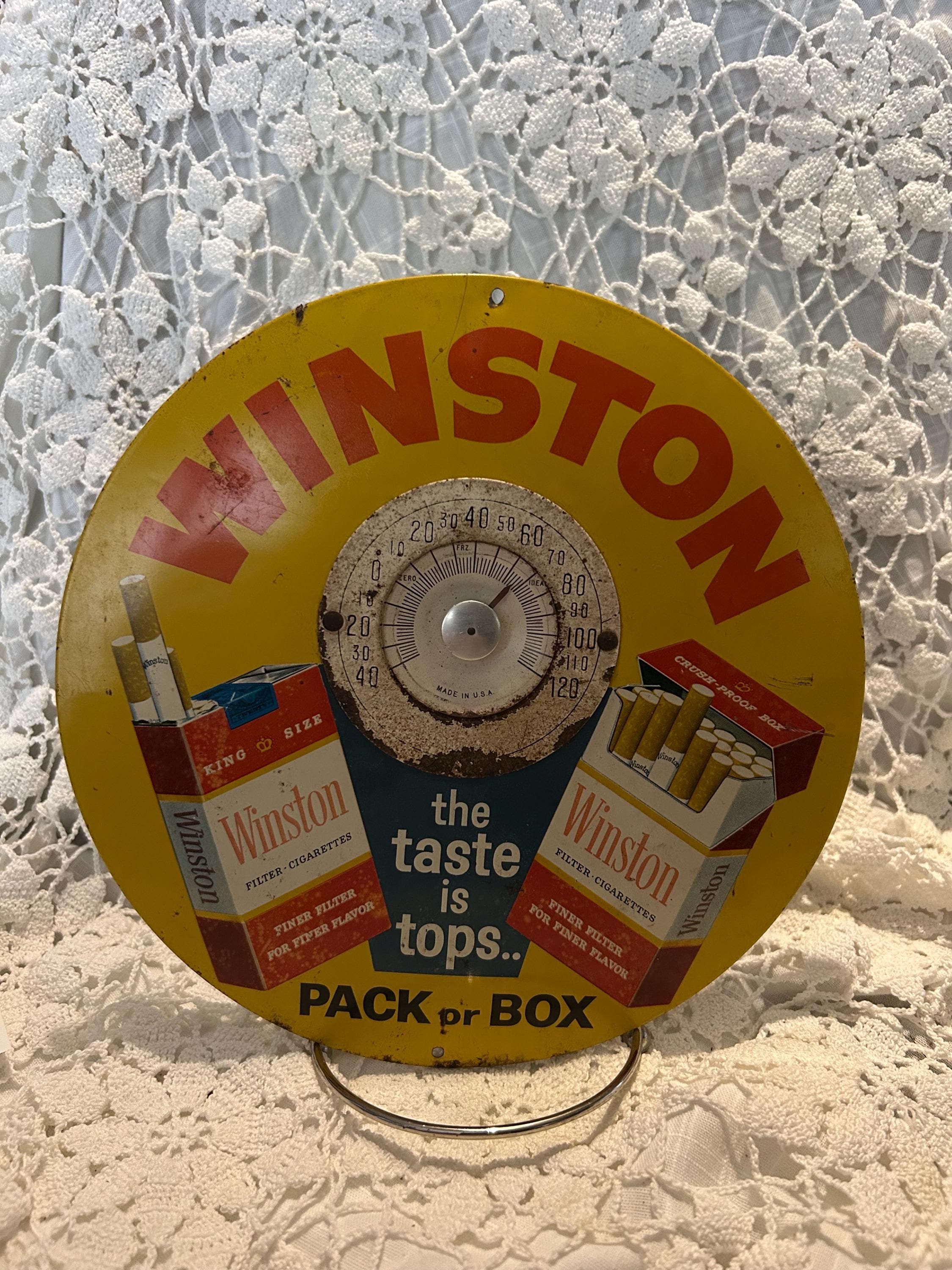 Winston Tobacco Sign - Etsy