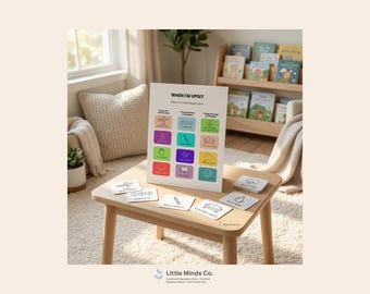 Coping Skills Kit | Emotional Regulation Tool for Kids (Instant Download)