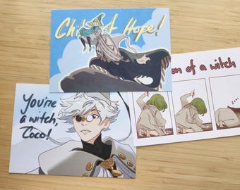Witch and qifling meme prints