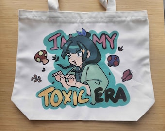 Toxic Era Tote Bag (With zipper and Machine Washable)