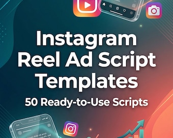 Instagramリールスクリプトテンプレート – 中小企業や商品プロモーションに最適な、すぐに使えるリール広告スクリプト50選