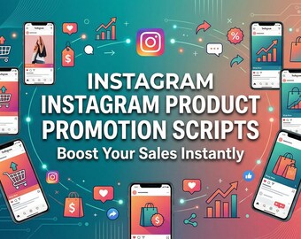 Instagram商品プロモーションスクリプト - オンラインショップ向けの即戦力テキストテンプレート
