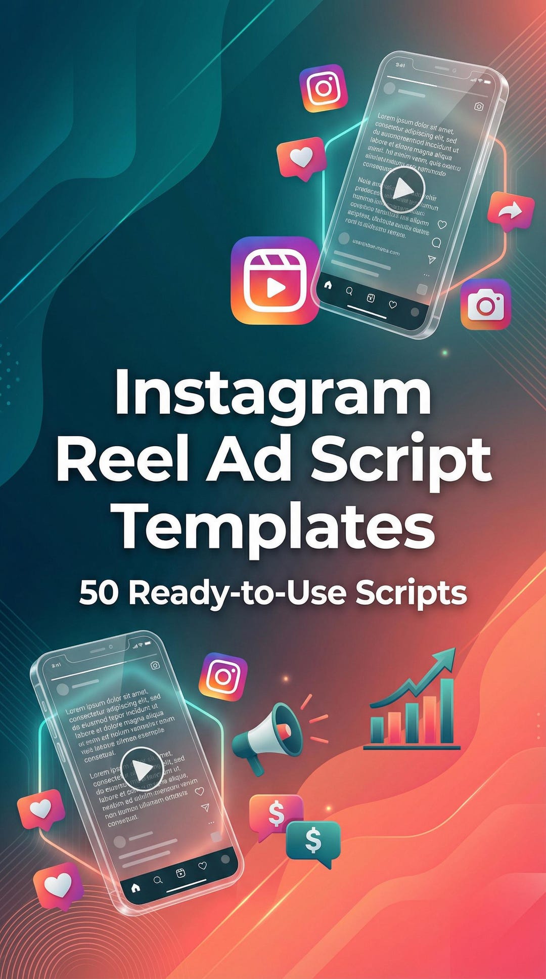Instagram Reel Script Templates – 50 Ready-to-use Reel Ad Scripts for ...