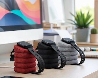 Bold Apple Watch Stand for your desk, nightstand, charging dock