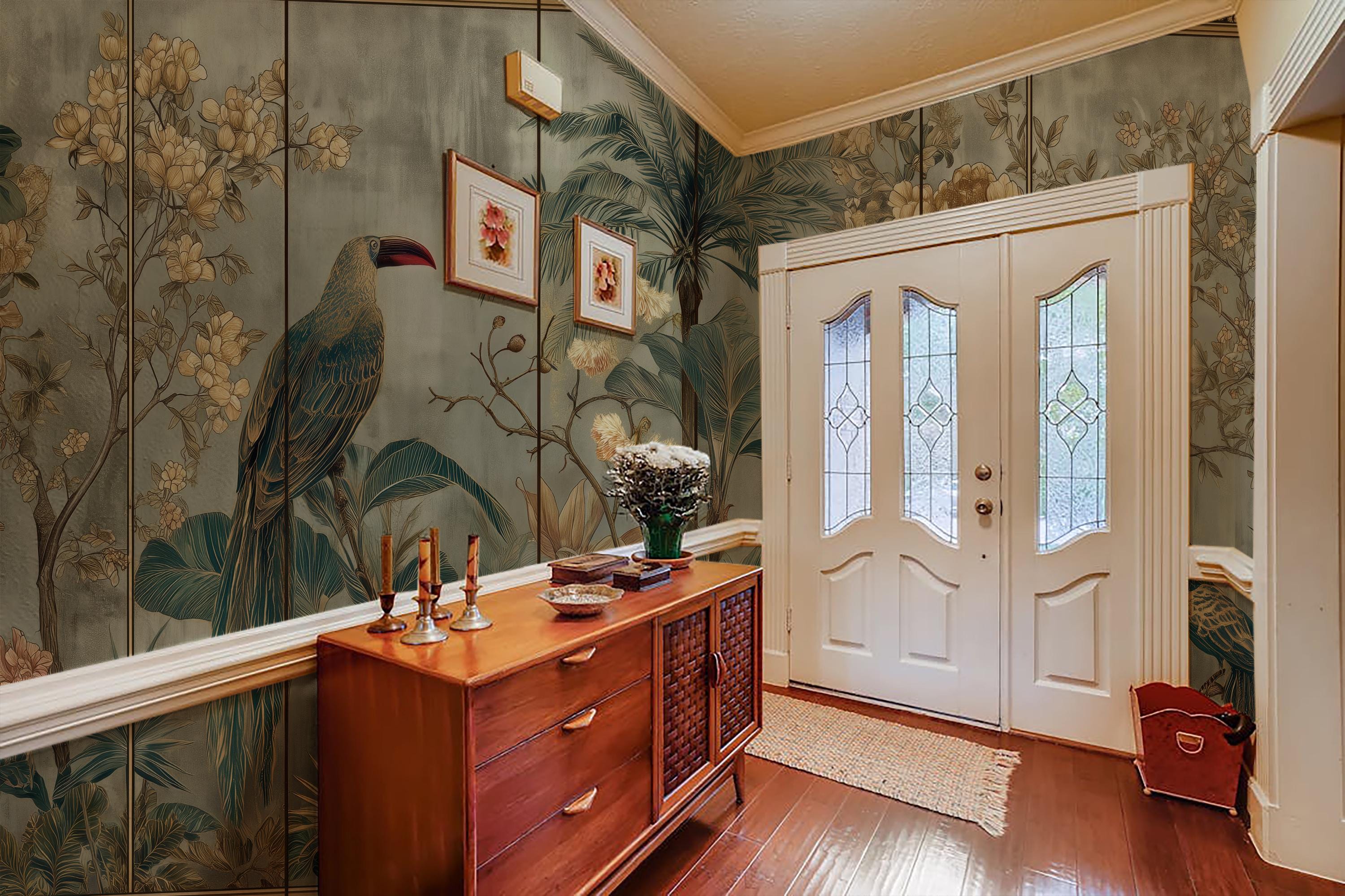 Chinoiserie panel gold - Etsy 日本