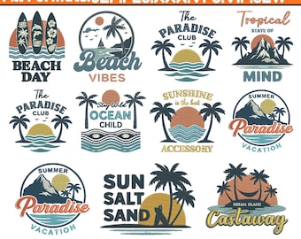 Summer In Hampton Machine Embroidery Designs Beach Summer Embroidery Beach Vibes Embroidery Summer Embroidery Design Pes File5+Size Download