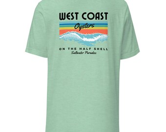 Ostras Costeiras: Camiseta da Costa Oeste