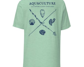 Camiseta unissex de aquicultura