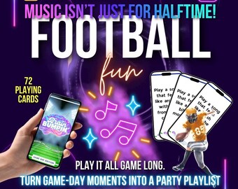 Brain Bumpin’ Game Day Edition – Interaktives Fußball Party Musikspiel | Digitaler Download