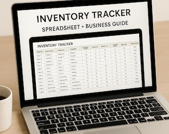 Inventory Tracker Excel | Stock Management Spreadsheet