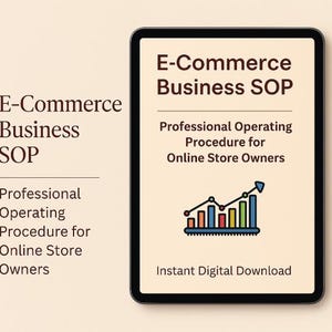 SOP-guide för e-handel | Driftsprocedurer för webbutik (PDF-nedladdning)