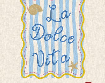 La Dolce Vita – Ricamo costiero