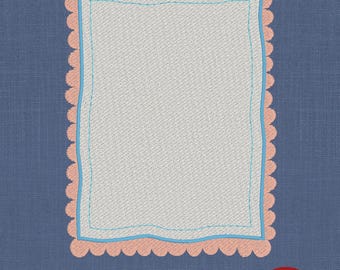 Cornice costiera smerlata – Disegno decorativo per ricamo