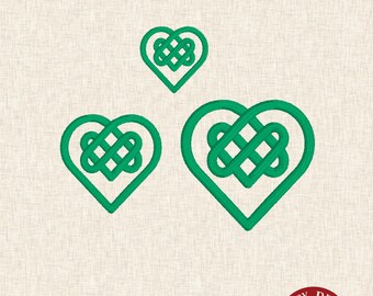 Cuore Celtico – Disegno per ricamo a nodo
