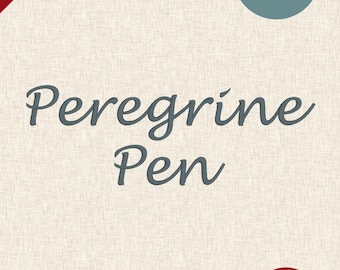 Peregrine Pen – Carattere classico per ricamo