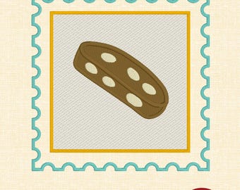 Timbro Biscotti – Ricamo per caffetteria italiana