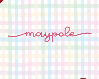 Carattere per ricamo Maypole – Tails