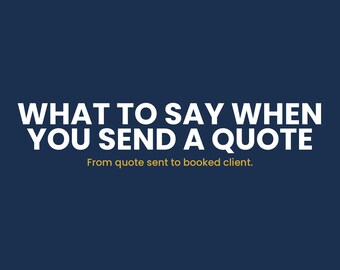 How to Follow Up After Sending a Quote Without Sounding Pushy – Client Conversion System PDF
