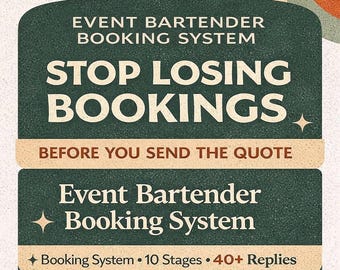 Event Barkeeper-Buchungssystem - Kundenmessing, Follow-Up-Leitfaden (PDF-Download)