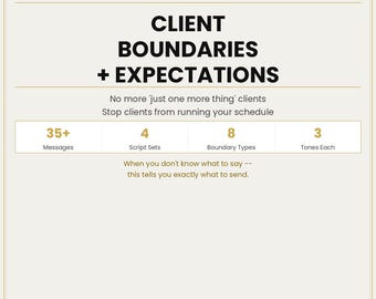 Kunden Boundaries Messages – Service Business System (PDF Download)